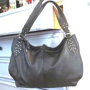 Via Spiga Black Shoulder Bag